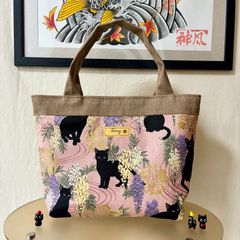 pjcクロッチくんhandmade パッチワークトートバッグ ミナペルホネン