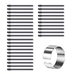 【数量限定】標準芯 プロペン2対応 30個入 2用替え芯 ペンタブレット用 Pen 構図 設計 Pro イラスト描画 Wacom 芯抜き付き 【DFsucces】For （ブラック）