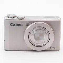 Canon デジタルカメラ PowerShot S110 約1210万画素 F2.0 光学5倍ズーム シルバー PSS110(SL) i8my1cf