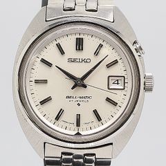 デッドストック級 稼働 良品 セイコー ベルマチック 4005-7000 AT シルバー文字盤 メンズ腕時計 0079200 4ERT KMR ABC 15841