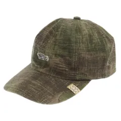 VISVIM (ヴィスヴィム) 21SS EXCELSIOR CAP パッチ刺繍 カモフラ柄 6パネル ベースボールキャップ カーキ 121103003015のサムネイル
