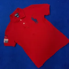 POLO RALPH LAUREN(ポロラルフローレン) 赤 ビックポニー 半袖 カラーTシャツ