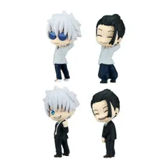 タカラトミーアーツ こっちむいてFig. 呪術廻戦 懐玉・玉折 × 全4種セット フルコンプ ガチャガチャ カプセルトイ 