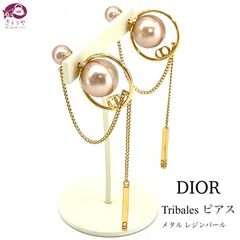 2024年最新】dior ピアス ピンクゴールドの人気アイテム - メルカリ