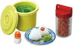 【中古】トレーディングフィギュア 5.ばあちゃん自慢の漬け物とおにぎり 「ぷちサンプルシリーズ じいちゃんばあちゃん家」