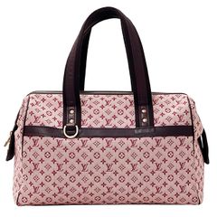 ルイ・ヴィトン LOUIS VUITTON バッグ レディース ブランド ハンドバッグ モノグラムミニキャンバス ジョセフィーヌGM スリーズ ピンク M92311 ミニボストンバッグ トラベルバッグ おでかけ 旅行  【中古】