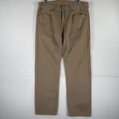 古着 リーバイス Levi's チノパンツ 505 ストレート デニム 大きいサイズ 5ポケット ジーパン w38 L32  ベージュ メンズ