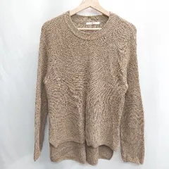 ◇ ⊇ JOURNAL STANDARD relume 長袖 ニット セーター サイズF ブラウン レディース E  【1501230025607】
