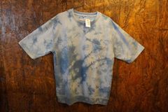 『藍染専門店が手がけるTシャツ』半袖　メンズ　ハンドメイド　A019