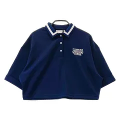 サイズ：L TAYLOR MADE テーラーメイド ×UNITED ARROWS 2025年モデル 半袖ポロシャツ ショート丈  ネイビー系 [240101537072] ゴルフウェア レディース ストスト