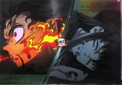 【中古】クリアファイル 竈門炭治郎＆時透無一郎 ランチョンマットケース 第十一話 「鬼滅の刃 刀鍛冶の里編×ufotable Cafe×マチ★アソビCAFE リアルタイムカフェ 最終話」