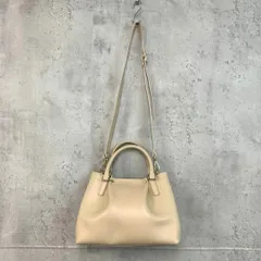 gianni notaro 2wayショルダーバッグ ベージュ　★ ■■