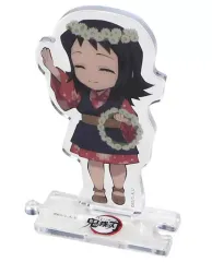 【中古】アクリルスタンド・アクリルパネル 真菰(右手挙げ) 「鬼滅の刃 キャラクター絵巻カフェ in ufotable Cafe 繋がるランダムアクリルスタンド 第二期」