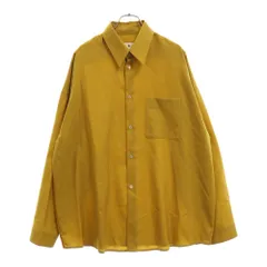 MARNI (マルニ) 21SS ウールトロピカル フロントポケット 長袖シャツ イエロー CUMU0061A0 S45455のサムネイル