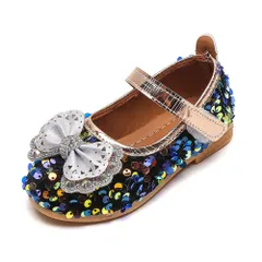 ☆ ダークブルー ☆ 26(16cm) ☆ フォーマルシューズ 女の子 pmyb2291 子供 女の子 フォーマルシューズ ドレスシューズ 子供靴 キッズ パンプス 靴 くつ シューズ ストラップ リボン スパンコール 柔らかい ピアノ 発表会 入園式 卒園式