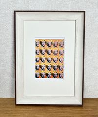 アンディ・ウォーホル☆デッドストック限定１枚◎新品額付☆マット付ポストカードフレーム◇Andy Warhol☆A4サイズ程度☆6