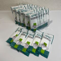 KF94　立体 韓国マスク　ホワイト　300枚セット【10枚入×30袋】　(# M002-240401-001_002)