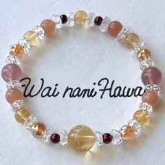 ⑤金運『 Power catcher 太陽と月』パワーストーンブレスレット