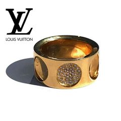 Louis Vuitton ルイヴィトン ダイヤリング K18 ダイヤモンド K18YG 18金 指輪 12号 メンズ レディース 希少 ピンキーリング
