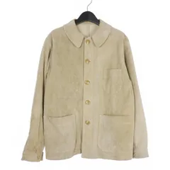 最終値下げ！　sisii Bshop別注 スウェード フレンチワークジャケット シシ sisii Bshop別注 フレンチワーク レザージャケット