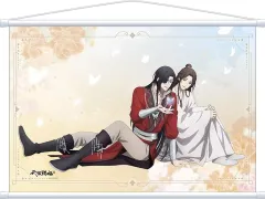 【中古】タペストリー 謝憐＆三郎(包まれる刻) タペストリー 「天官賜福」