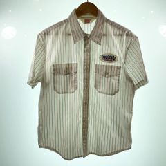 テンダーロイン TENDERLOIN STRIPE WORK S/S SHIRT ストライプ ワーク ショートスリーブ シャツ C-58