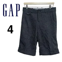 4【 GAP （ ギャップ ） 】 GAP ハーフパンツ 4サイズ 秋冬 春先 シンプル ショート丈パンツ オシャレ きれいめ カジュアルコーデに◎　T343_a018