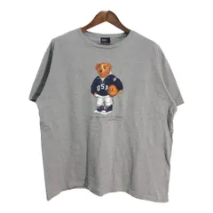 Polo by Ralph Lauren ポロ ラルフローレン ポロベア 半袖Ｔシャツ グレー(メンズ XL)中古 古着 T8805