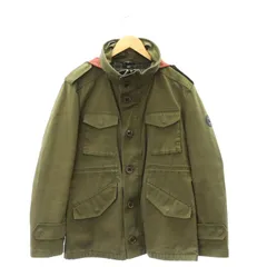 バーバリーブラックレーベル BURBERRY BLACK LABEL M65 ミリタリージャケット フード LL カーキ /DF ■OSのサムネイル