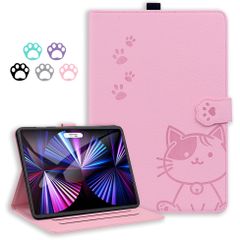 【数量限定】【 YIMASE iPad 10世代 ケース 2022 / iPad 11世代 ケース 2025 】 iPad11世代ケース 2025 ipad 第11世代ケース 新鮮でかわいい猫のプリント iPad10世代ケース あいぱっど10世代ケース 防塵傷