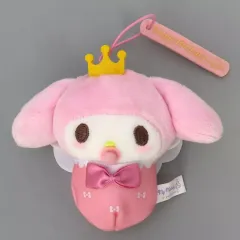 【中古】キーホルダー マイメロディ(A/ ピンク) バースデーおくるみマスコット 「マイメロディ」