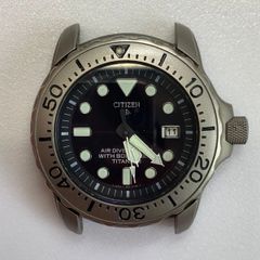 CITIZENシチズンダイバー300チタンクォーツ腕時計GN-4-Sヴィンテージ