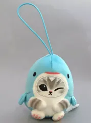 【中古】キーホルダー ジンベイザメにゃん 「mofusand 海の生き物にゃん コロぬい」