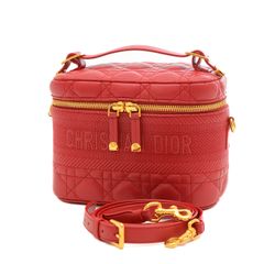 ディオール DiorTravel スモール ヴァニティ カナージュ 2Wayバッ