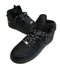 ナイキ NIKE Supreme × Nike Air Force 1 Mid シュプリーム × ナイキ エアフォース1 ミッド 黒 FZ8784-001 メンズ靴 スニーカー ブラック 28cm 101sh-2071