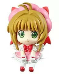 【中古】トレーディングフィギュア 木之本桜(ピンク) 「お茶友シリーズ カードキャプターさくら はにゃ～んなティータイム」