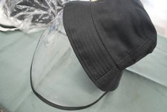 飛沫防止　ハット　 ウイルス・ pm2.5・花粉・防塵対策     透明カバー 取り外可 2way　5個セット