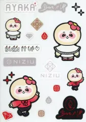 【中古】シール・ステッカー AYAKA NIZOOステッカー ANO 「NiziU Live with U 2022 ”Burn it Up”」