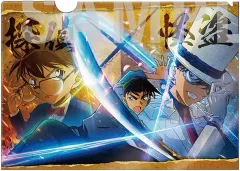 【中古】クリアファイル 集合 和紙風A4クリアファイル 「劇場版 名探偵コナン 100万ドルの五稜星」