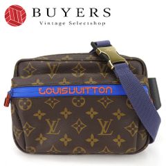 【中古】 ルイ・ヴィトン ウエストバッグ パシフィックバムバッグ M43828 モノグラム ブラウン ブラウン ブルー キムジョーンズ ボディバッグ レディース メンズ LOUIS VUITTON