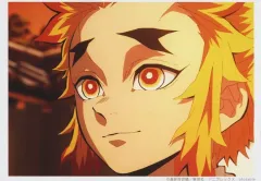 【中古】キャラカード 煉獄千寿郎(背景夕焼け) 「鬼滅の刃 遊郭編×ufotable Cafe×マチ★アソビCAFE 場面写ランダムブロマイドくじ 第一話A」