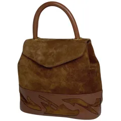 【未使用級✨】フェラガモ パーティバッグ ショルダーバッグ スエード レザー フェラガモ スエード ショルダーバッグ ブラック AP050922｜中古