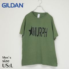 【古着】 GILDAN Tシャツ アーミーグリーン【L】#8737