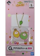 [중고] 잡화 우사마루 / 파인애플 & 멜론 아크릴 매력 [이치 반 쿠지 우사마루 ~USAMARU mart 과일 페어 ~] G상
