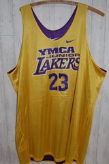 USED タンクトップ NIKE ジュニア レイカーズ 23 MADE IN USA XXL アメリカ仕入れ