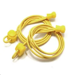 【送料無料1000円】ほどけない 靴ひも 靴紐 イエロー 結ばない 伸縮 スニーカー ランニング シューズ ビジネス 子供 高齢者 交換 おしゃれ 便利 簡単 フィット 快適 時短 立ち仕事 アウトドア シンプル カラフル　cw-a-3423