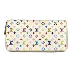 ルイヴィトン LOUIS VUITTON ジッピーウォレット 長財布 M60274 ブロン CA1151 オランジュ レディース【中古】