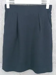 ◇ STRAWBERRY-FIELDS ストロベリーフィールズ ウエストゴム ミニ 台形 スカート 1 ネイビー * 1002800193615 【中古】 【1002800193615】のサムネイル