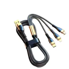 PD100W 超高速充電ライン デジタル多機能3 in 1 充電電源 USB-C ライン Samsung Galaxy/ Xiaomi Note 7 Redmi Note 8/Macbook/iPad 互換 iPhone ラインpindd10