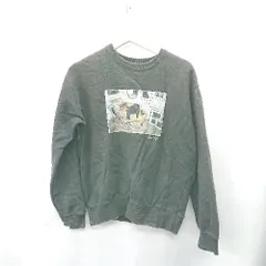 ◇ ⊇ ROPE' ロペ イラストプリント 長袖 スウェットトレーナー サイズF ブラック系 レディース E  【1409240006435】のサムネイル